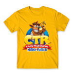 Crash Team Racing Logo Gold Men's T-shirt