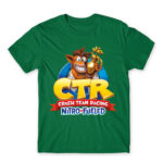 Crash Team Racing Logo Kelly Green Men's T-shirt