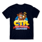 Crash Team Racing Logo Navy Men's T-shirt