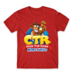 Crash Team Racing Logo Red Men's T-shirt