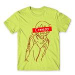 Creepy Yato Apple Green Men's T-shirt for Anime, Noragami