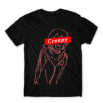 Creepy Yato Black Men's T-shirt for Anime, Noragami