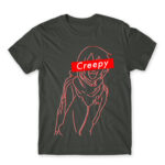 Creepy Yato Dark Grey Men's Tee for Anime, Noragami