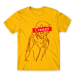Creepy Yato Gold Men's T-shirt for Anime, Noragami