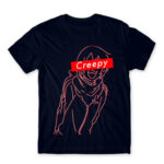 Creepy Yato Navy Men's Tee for Anime, Noragami
