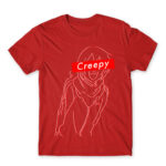 Creepy Yato Red Men's T-shirt for Anime, Noragami