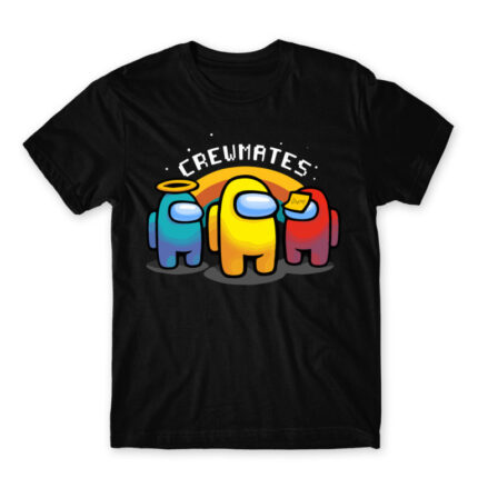 Crewmate Black Men's Tee for Gaming