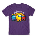 Crewmate Dark Purple Men's Tee for Gaming