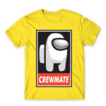Crewmate logo Lemon Men's T-shirt for Gaming