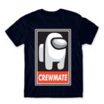 Crewmate logo Navy Men's T-shirt for Gaming