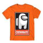 Crewmate logo Orange Men's Tee for Gaming