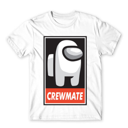 Crewmate logo White Men's T-shirt for Gaming
