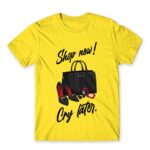 Cry Later Lemon Men's T-shirt for Funny, Shopping