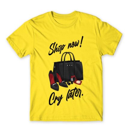 Cry Later Lemon Men's T-shirt for Funny, Shopping