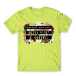 Crying is for simple Women Apple Green Men's Tee for Funny, Shopping