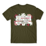 Crying is for simple Women Army Men's T-shirt for Funny, Shopping
