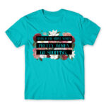Crying is for simple Women Atoll Blue Men's Tee for Funny, Shopping