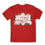 Crying is for simple Women Red Men's Tee for Funny, Shopping
