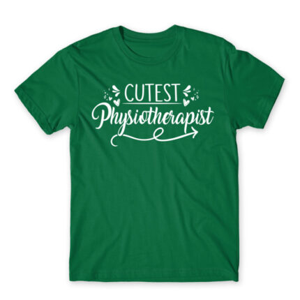 Cutest Physiotherapist Kelly Green Men's Tee for Physiotherapist, Work