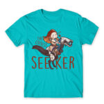 Cutest Seeker Atoll Blue Men's Tee
