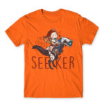 Cutest Seeker Orange Men's T-shirt