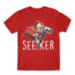Cutest Seeker Red Men's T-shirt