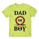 Dad of boy Apple Green Men's Tee