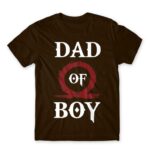 Dad of boy Chocolate Men's T-shirt