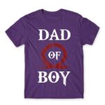 Dad of boy Dark Purple Men's T-shirt