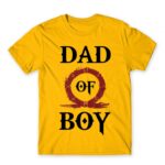 Dad of boy Gold Men's T-shirt