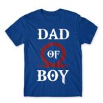 Dad of boy Royal Blue Men's T-shirt