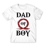 Dad of boy White Men's T-shirt