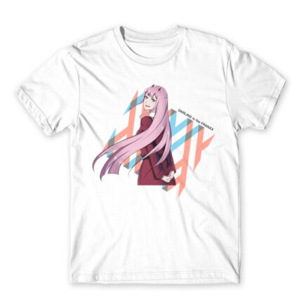 Darling in the FranXX – Zero Two White Men's Tee for Anime, Darling In The Franxx