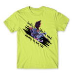 Death is like the wind Apple Green Men's Tee for Gaming, League Of Legends