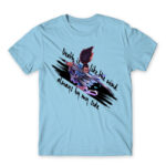 Death is like the wind Sky Blue Men's T-shirt for Gaming, League Of Legends