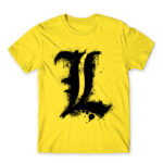 Death Note L Lemon Men's T-shirt for Anime, Death Note