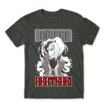 Deidara Akatsuki Dark Grey Men's T-shirt for Anime, Naruto