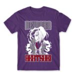 Deidara Akatsuki Dark Purple Men's T-shirt for Anime, Naruto