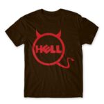 Dell Hell Chocolate Men's Tee for Brand Parody, Funny