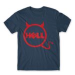 Dell Hell Denim Men's T-shirt for Brand Parody, Funny