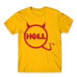 Dell Hell Gold Men's Tee for Brand Parody, Funny