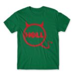 Dell Hell Kelly Green Men's T-shirt for Brand Parody, Funny