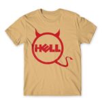 Dell Hell Sand Men's Tee for Brand Parody, Funny