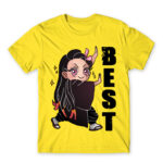 Demon Slayer – Best Friends – Nezuko Lemon Men's Tee for Anime, Kimetsu No Yaiba