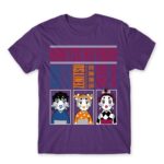 Demon Slayer – Geisha makeover Dark Purple Men's Tee for Anime, Kimetsu No Yaiba