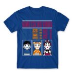 Demon Slayer – Geisha makeover Royal Blue Men's Tee for Anime, Kimetsu No Yaiba