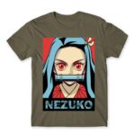 demon slayer nezuko Zinc Men's T-shirt for Anime, Kimetsu No Yaiba