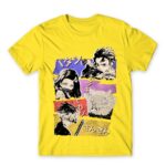 Demon Slayer retro Lemon Men's T-shirt for Anime, Kimetsu No Yaiba