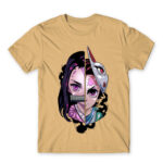 Demon slayer split Sand Men's T-shirt for Anime, Kimetsu No Yaiba
