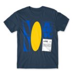 DIY Ikea Logo Denim Men's T-shirt for Brand Parody, Funny